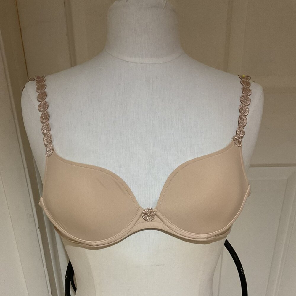 Marie Jo Tom Heart Shaped Padded Bra - Caffe Latte